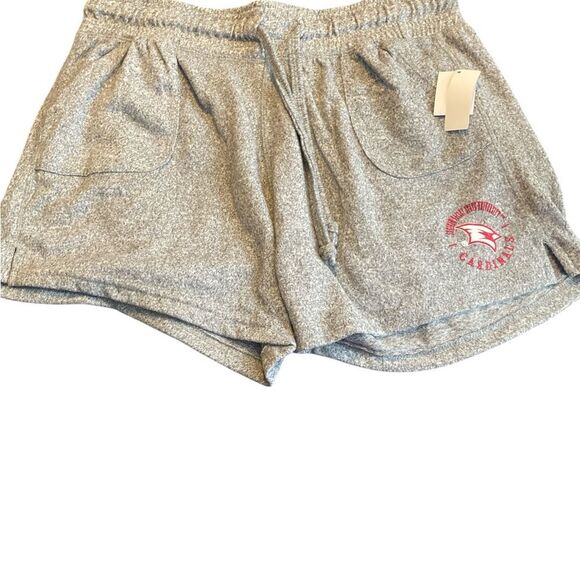 Gray Athletic Shorts with Elastic Waistband and Lightweight Fabric - Picture 1 of 1